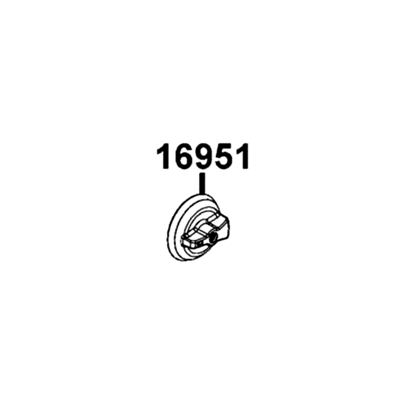 16951-LBA7-900 COVER FUEL COCK — diagram cutout