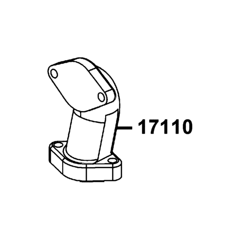 17110-LKL5-E30 "PIPE COMP., INLET" — diagram cutout