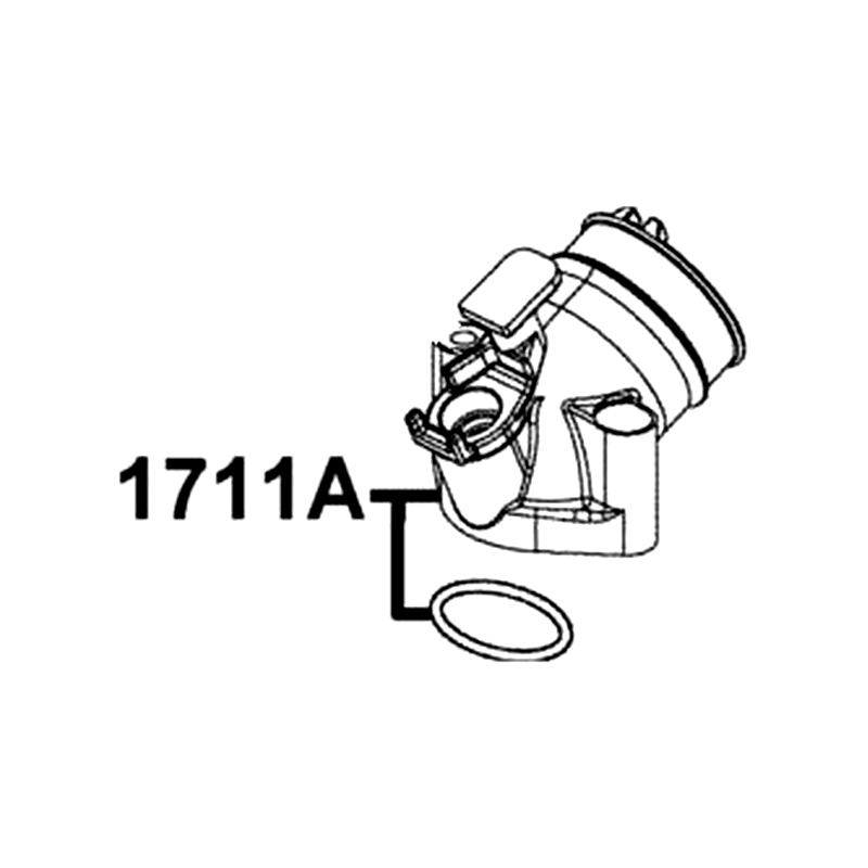 1711A-LDF2-C00 PIPE ASSY., INLET — diagram cutout