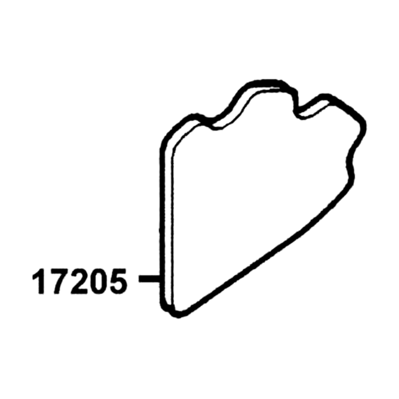17205-LGR4-E10 ELEMENT AIR/C — diagram cutout