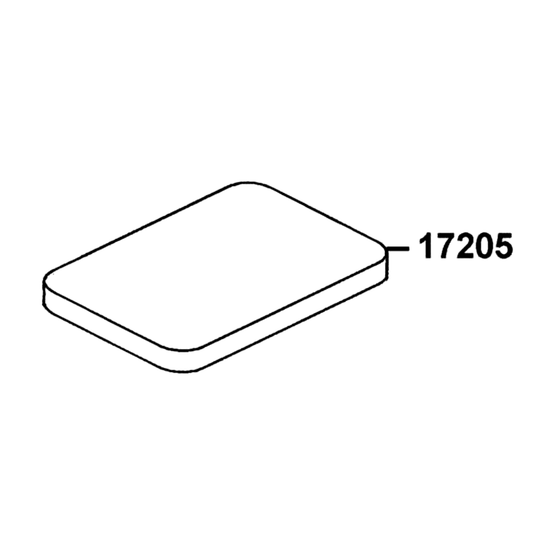 17205-LLJ1-900 ELEMENT, AIR/C — diagram cutout