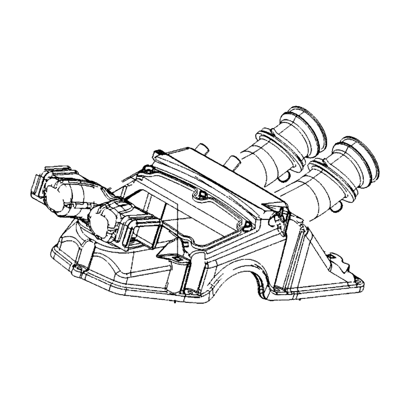 17206-LGC6-305 CASE. AIR/C — diagram cutout