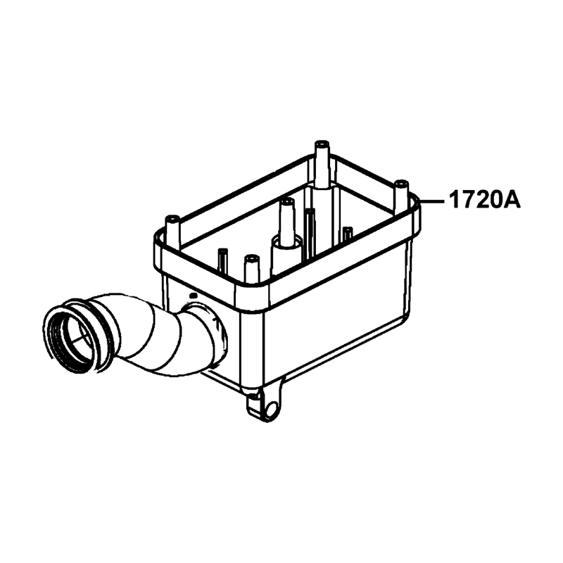 1720A-PWA3-900 CASE ASSY AIR/C — diagram cutout