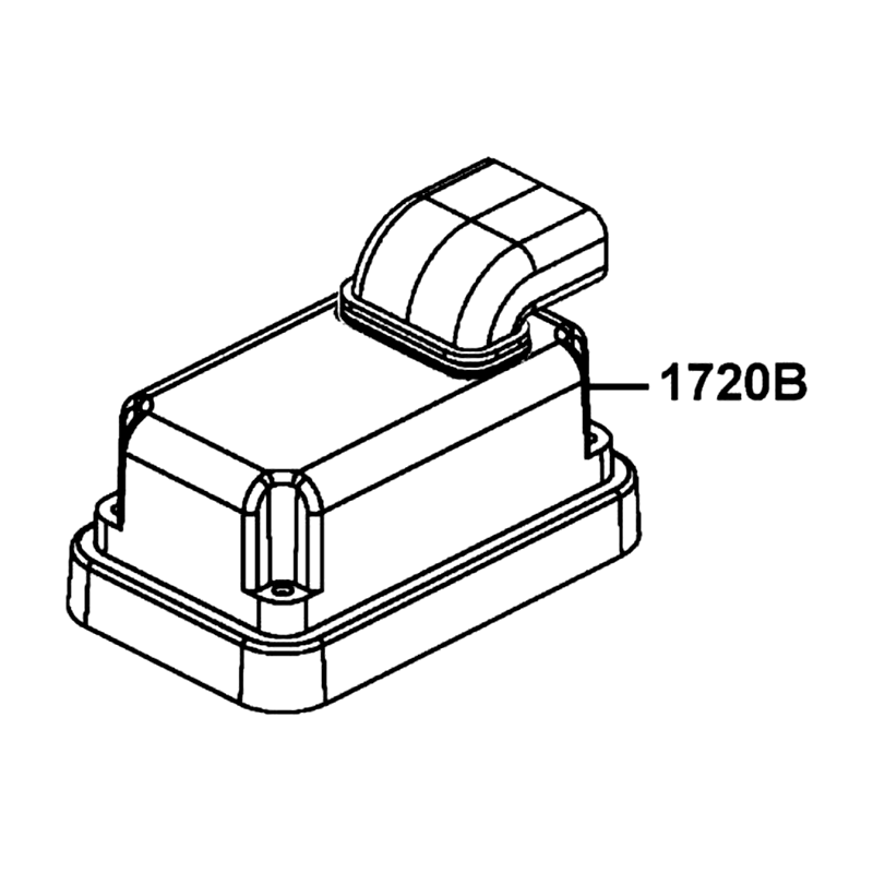 1720B-LBD4-900 COVER ASSY AIR/C — diagram cutout
