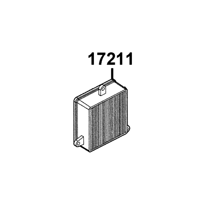 17211-KEC6-C00 ELEMENT COMP AIR/C — diagram cutout