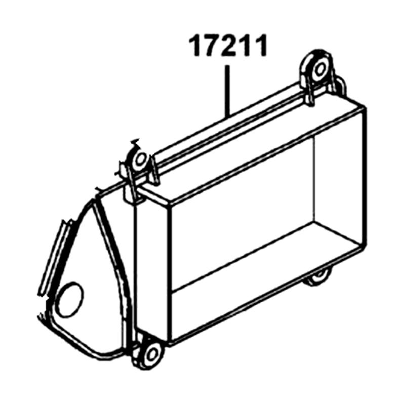 17211-LEA1-900 ELEMENT COMP AIR/C — diagram cutout