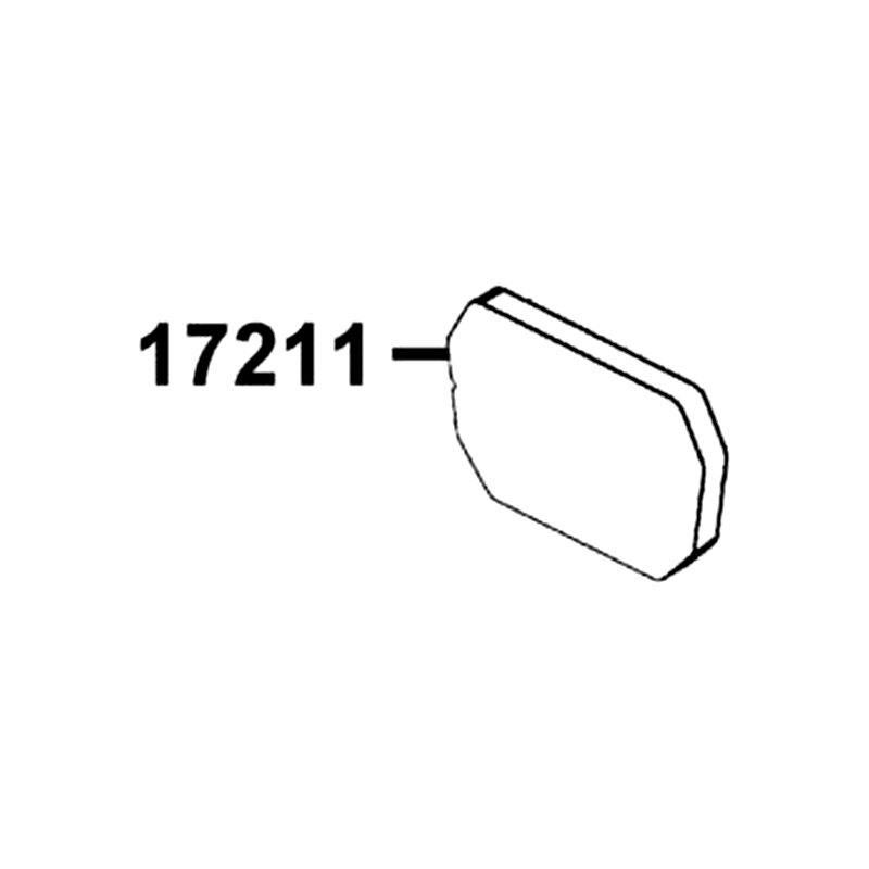 17211-LEB5-C10 ELEMENT AIR/C — diagram cutout