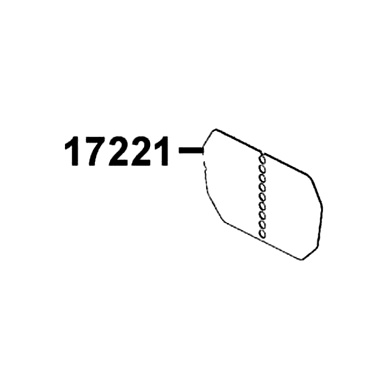 17221-LEB5-C10 TRAP COMP — diagram cutout