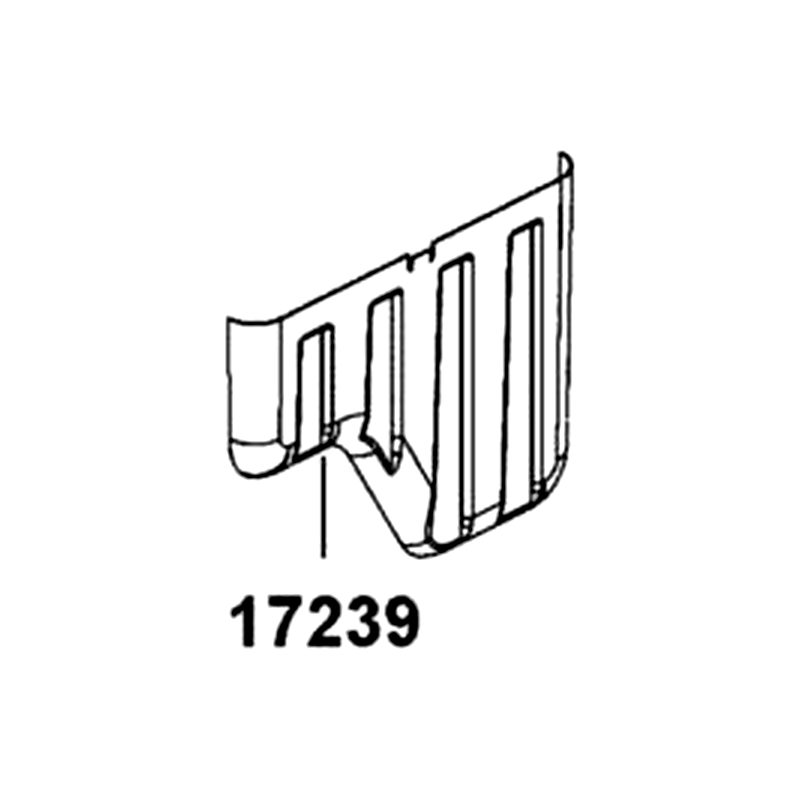 17239-AGA8-E00 SHIELD AIR/C — diagram cutout