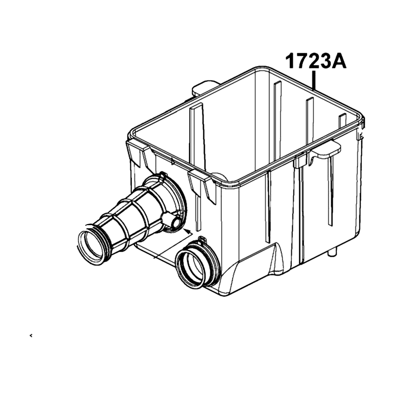 1723A-LEC1-E00 CASE ASSY AIR/C — diagram cutout