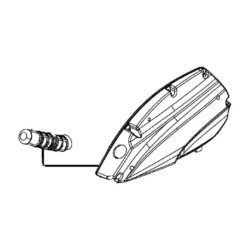 1723B-ABD2-C00 COVER ASSY AIR/C — diagram cutout