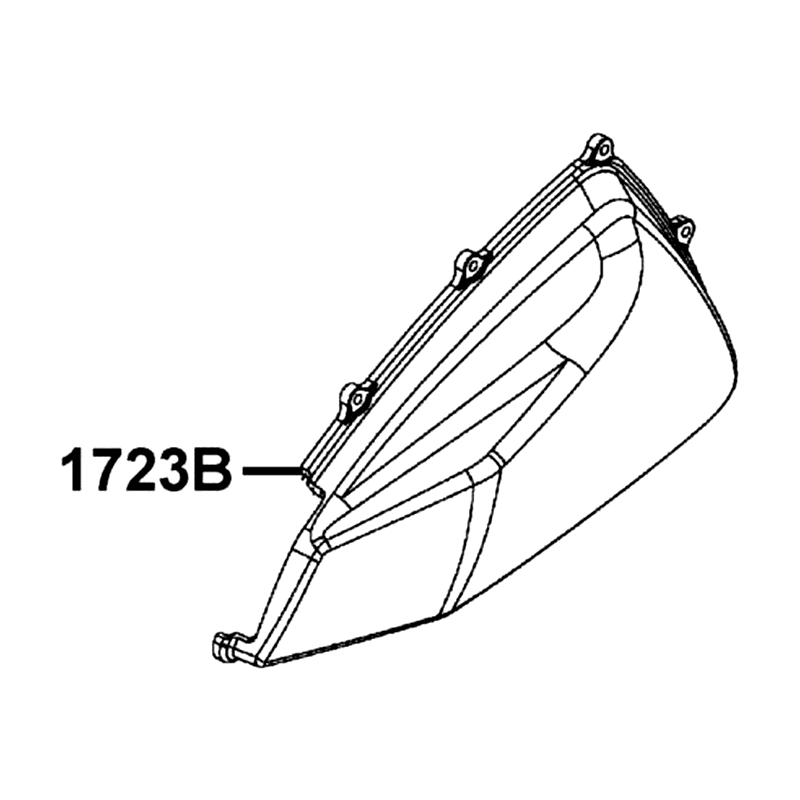 1723B-AEB9-E00 COVER AIR — diagram cutout