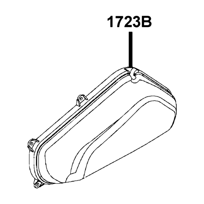 1723B-LBD6-E00 COVER ASSY AIR/C — diagram cutout