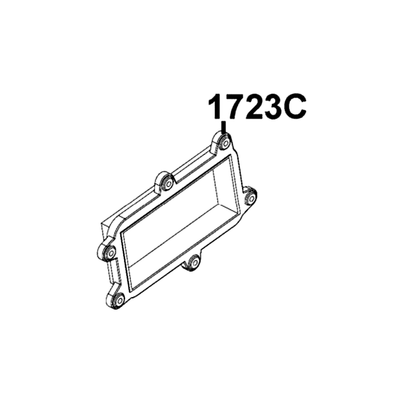 1723C-ACC1-E10 ELEMENT ASSY AIR/C — diagram cutout