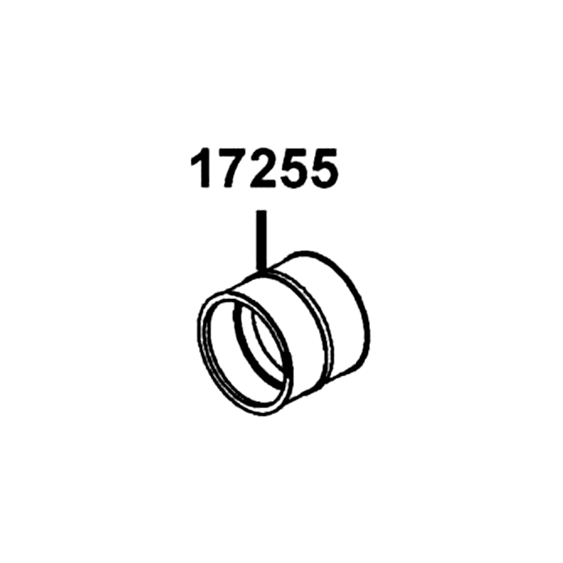 17255-PWB1-900 BOOT AIR IN CARB SML — diagram cutout