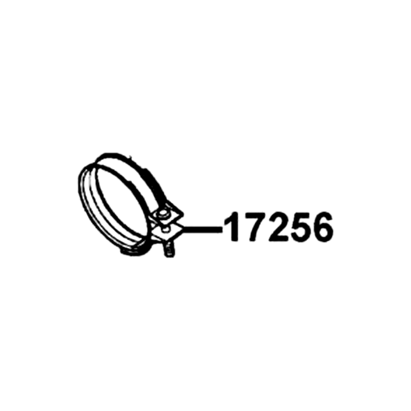 17256-ALK1-E15 BAND INSULATOR — diagram cutout