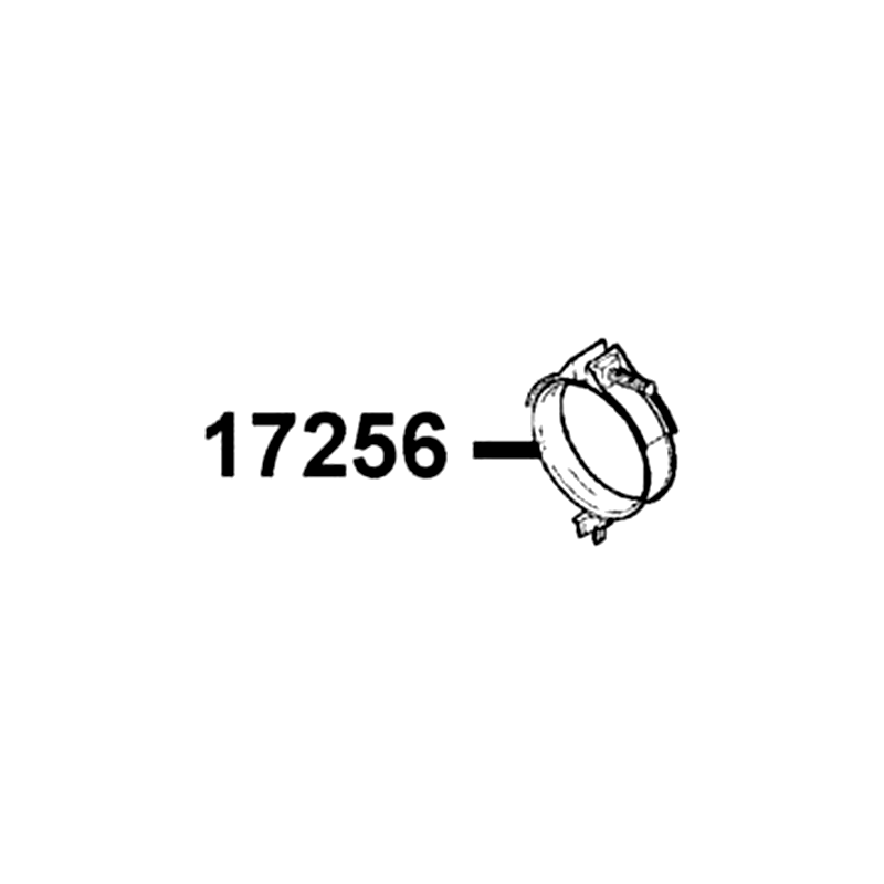 17256-GFY6-C00 BAND INSULATOR — diagram cutout