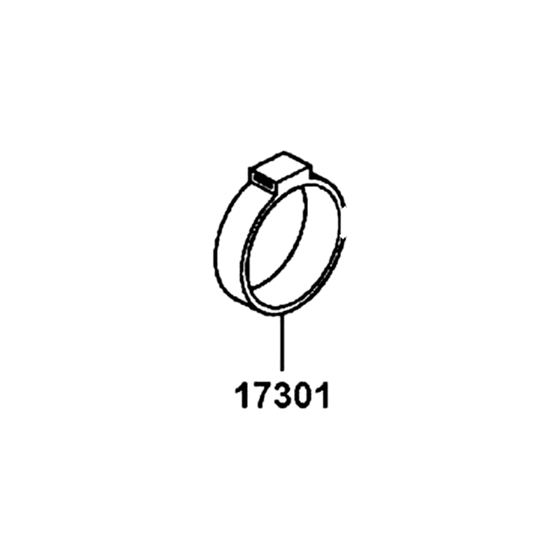 17301-GFY6-940 RUBBER CANISTER MOUINT — diagram cutout