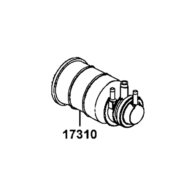 17310-AGA8-M00 CANISTER COMP — diagram cutout