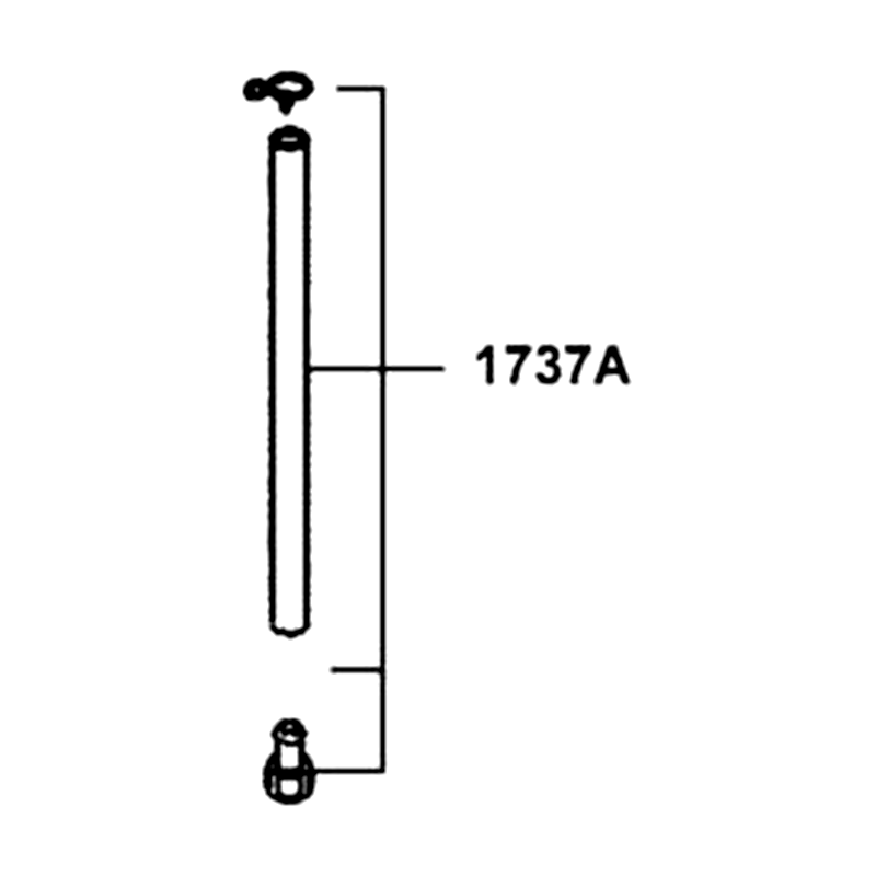 1737A-KUDU-900 V TUBE ASSY — diagram cutout