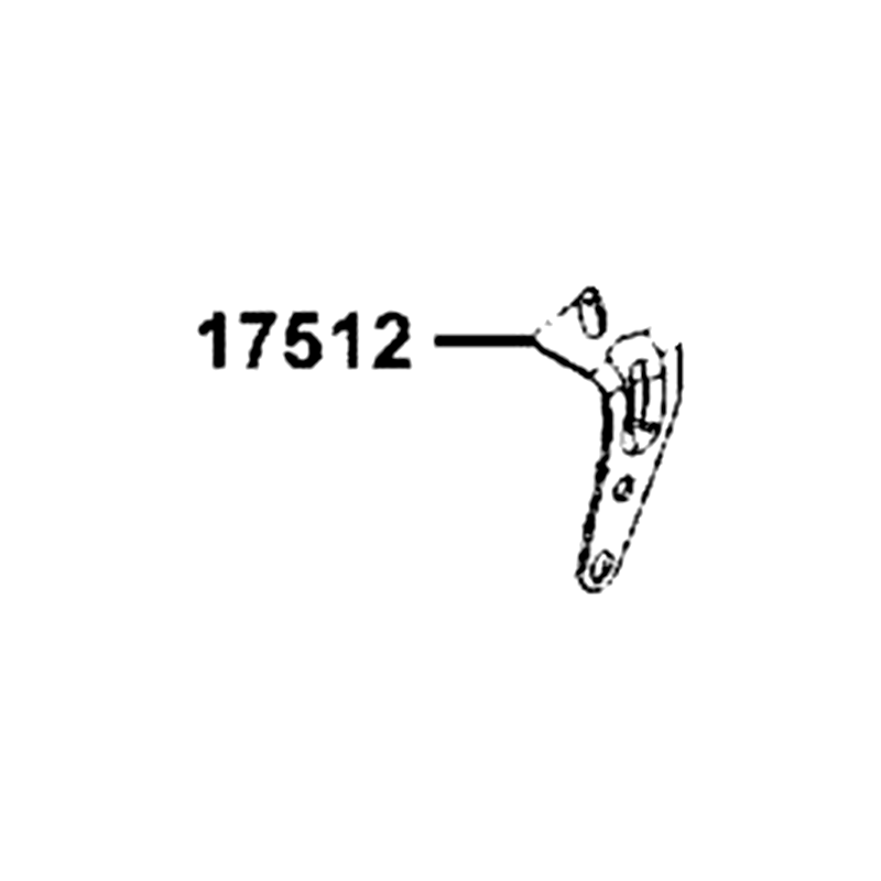 17512-LGC6-E00 STAY L FUEL TANK — diagram cutout
