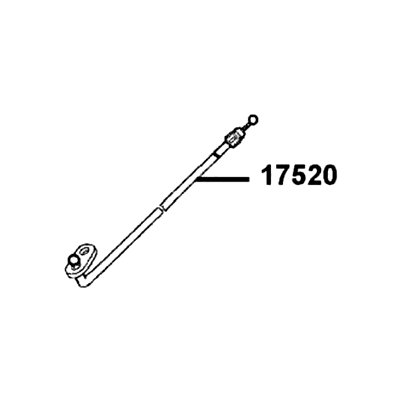 17520-LEA2-900 CABLE COMP FUEL CAP — diagram cutout