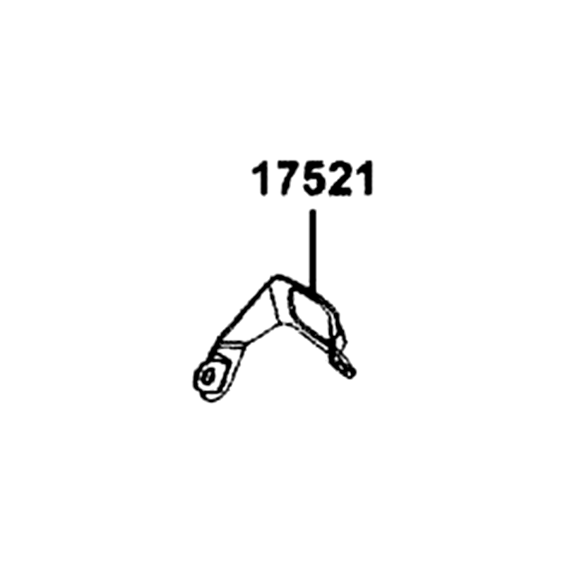 17521-AGJ5-E00 STAY, R., ENG — diagram cutout