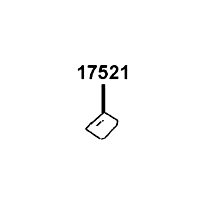 17521-LGE5-E00 RUBBER FUEL TANK — diagram cutout