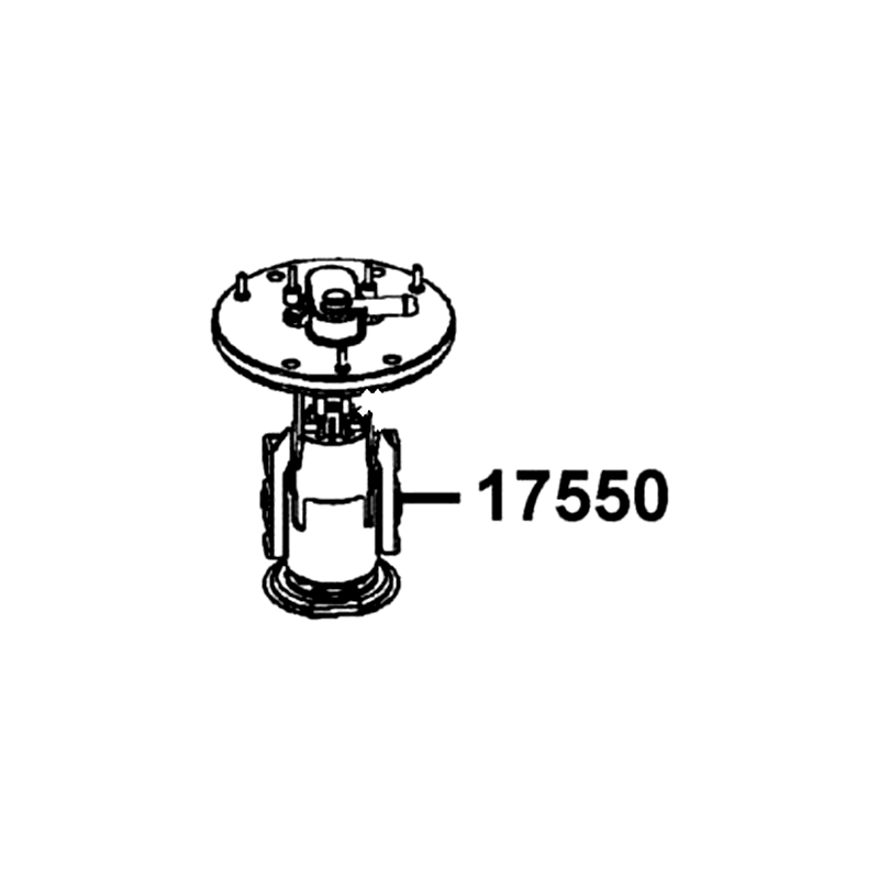 17550-AAB6-E15 on the factory drawing