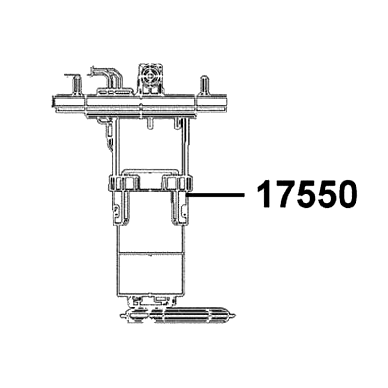 17550-AAB6-M30 on the factory drawing