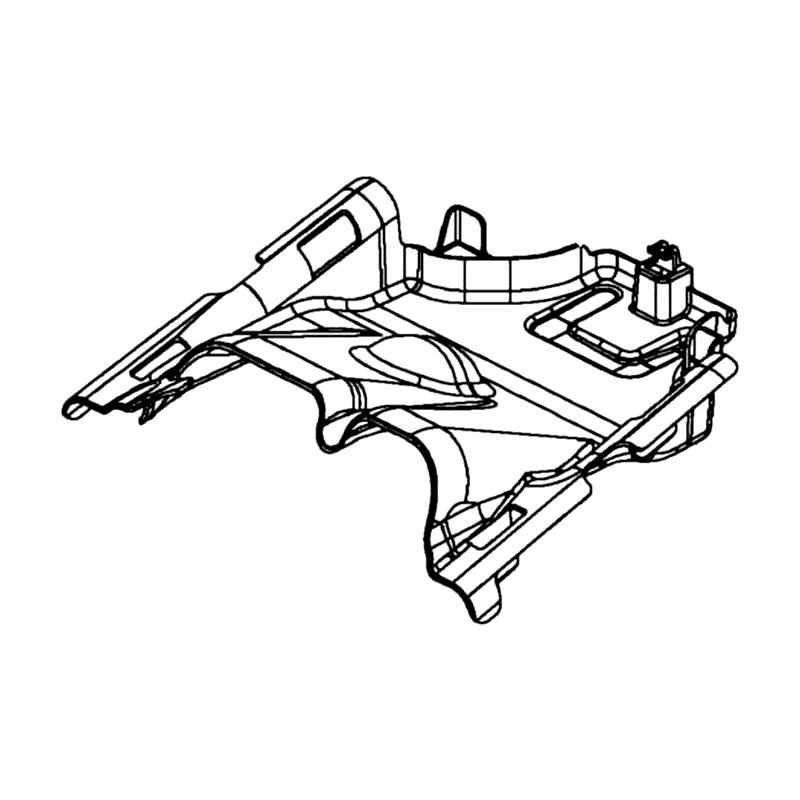 17550-ALC1-E00-N1R GUARD FUEL TANK (Black) — diagram cutout