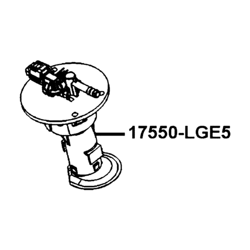 17550-LGE5-M30 PUMP ASSY FUEL — diagram cutout