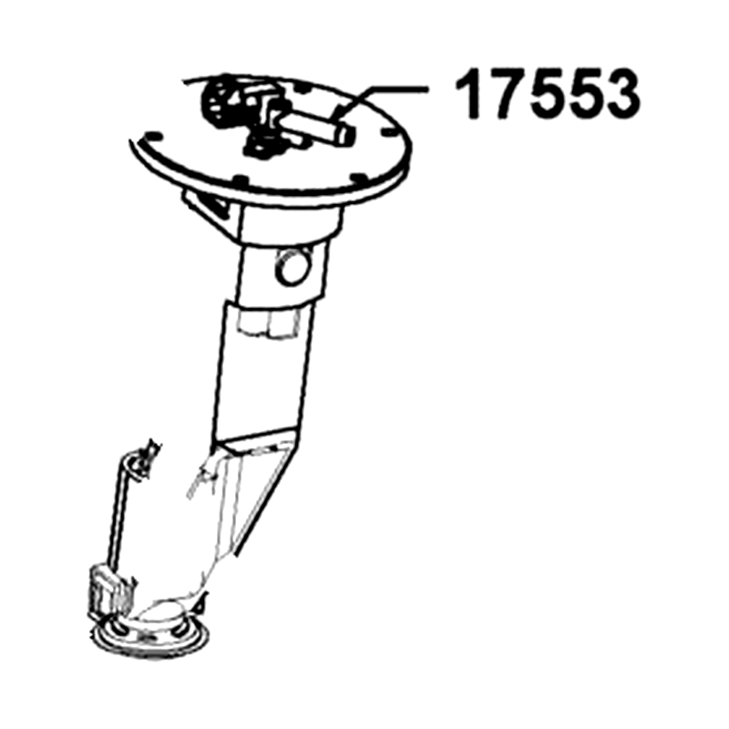 17553-LGC6-E00 JOINT — diagram cutout