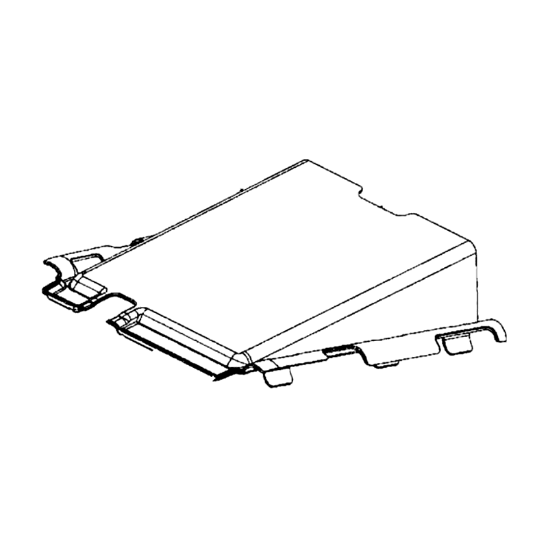 17560-AGA8-E00-N1R SHIELD.HEAT (Black) — diagram cutout
