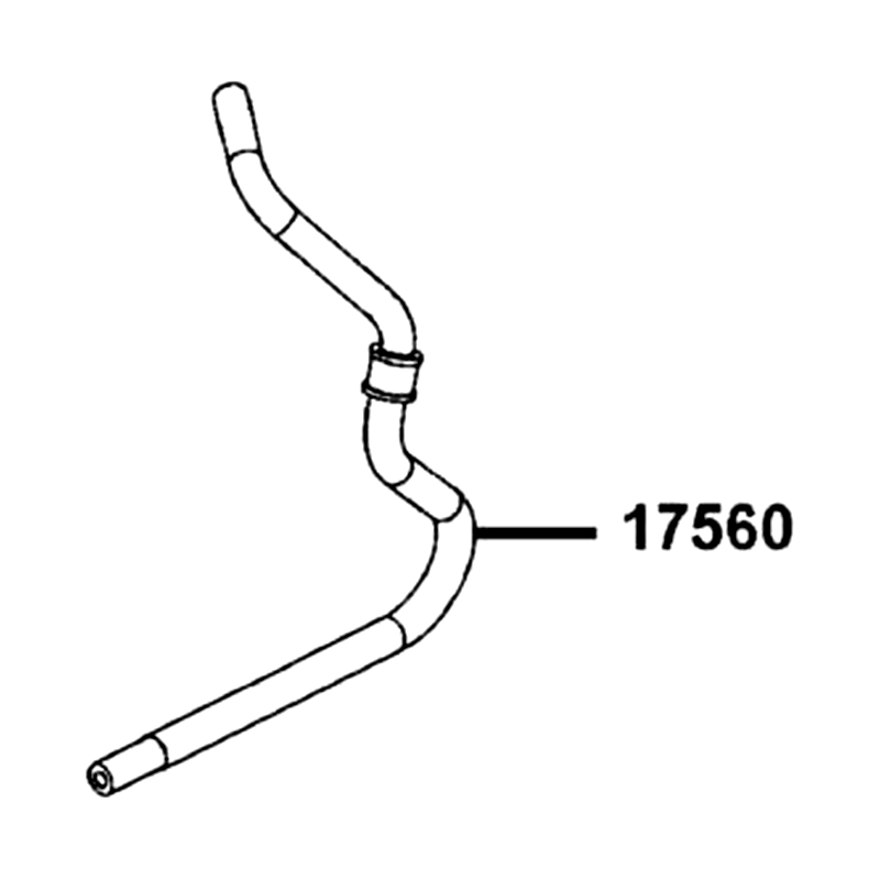 17560-LKC7-M30 TUBE PUMP INJECTOR — diagram cutout
