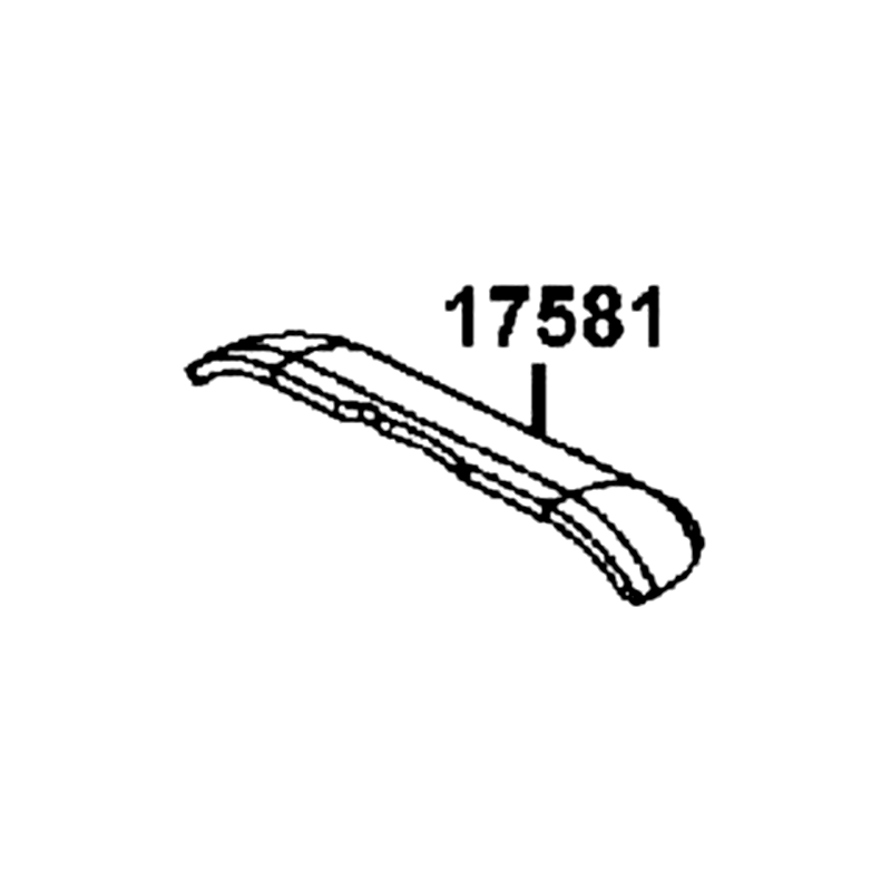 17581-LEA7-C00 HEAT GUARD FUEL TANK — diagram cutout