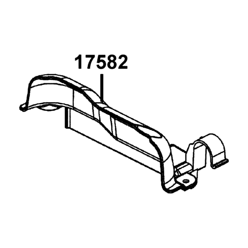 17582-AEB9-E00-N1R HEAT GUARD FUEL TANK — diagram cutout