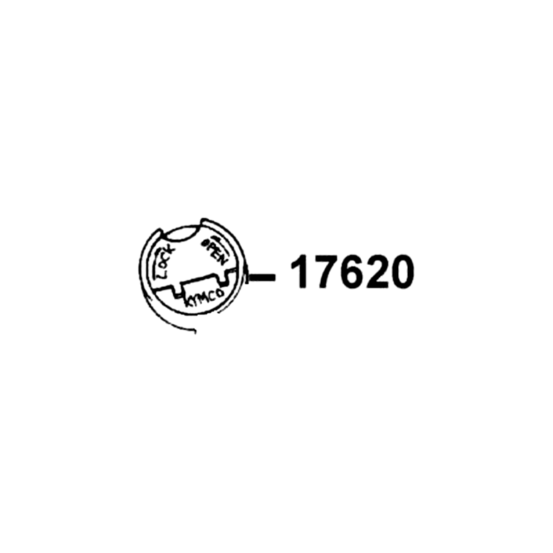 17620-LDF7-MY0 "CAP COMP., FUEL FILLER" — diagram cutout