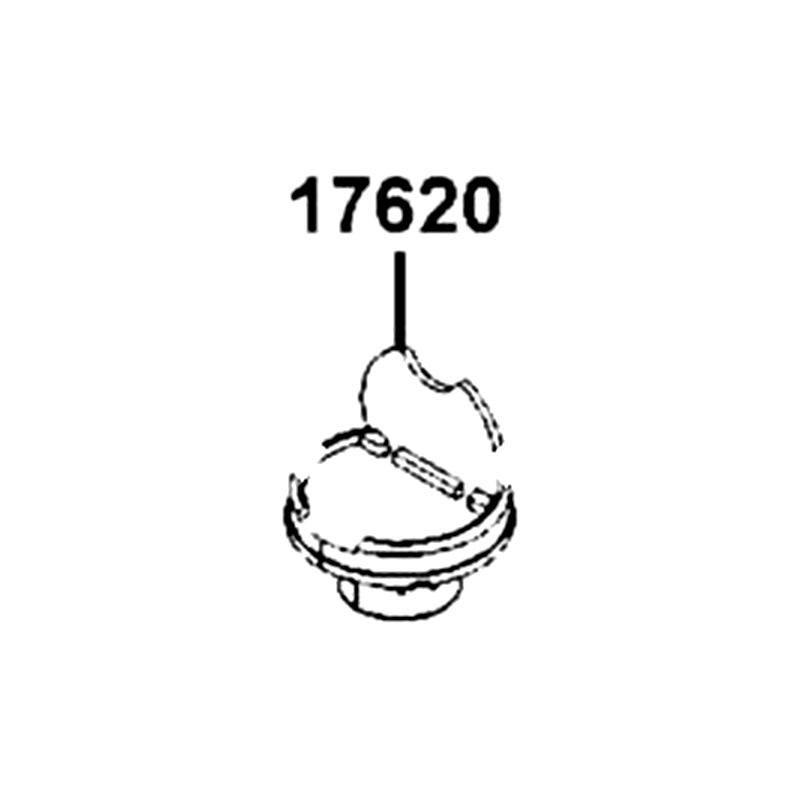 17620-LGC6-E00 CAP COMP FUEL FILLER — diagram cutout