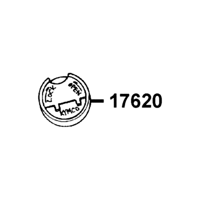 17620-LGS6-M30 CAP COMP., FUEL FILLER — diagram cutout