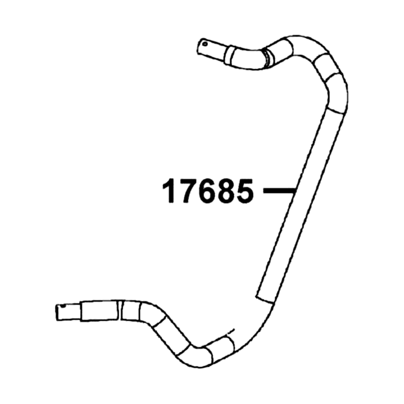 17685-AEB9-M30 "TUBE, FUEL" — diagram cutout