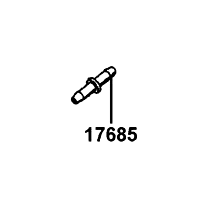 17685-GLE0-301 JOINT COCK-CARB TUBE — diagram cutout