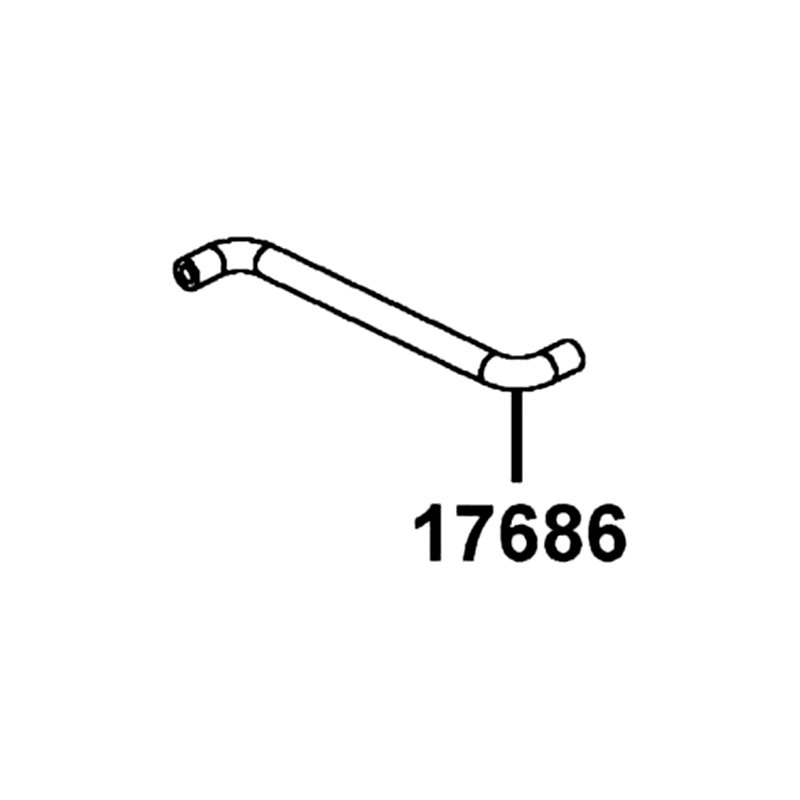 17686-LGE5-M30 TUBE ASSY — diagram cutout