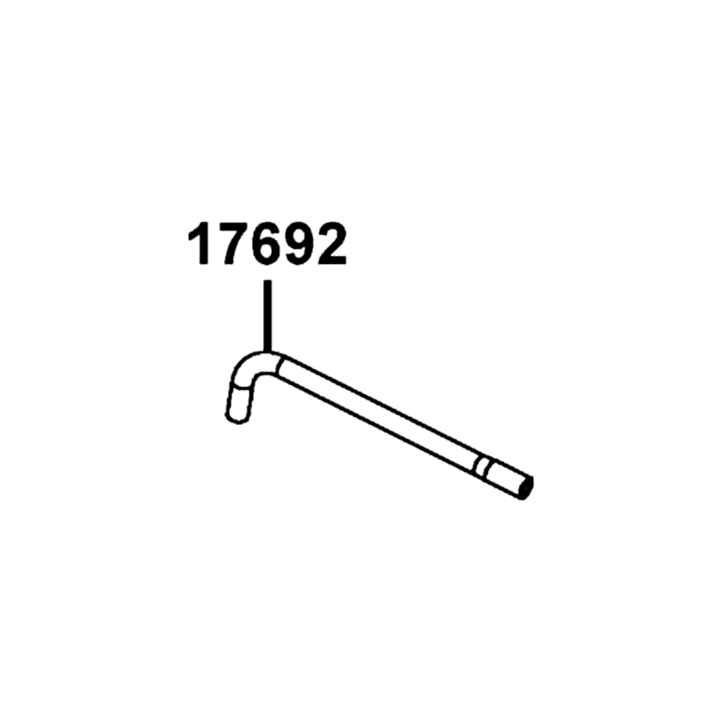 17692-LGE5-M30 TUBE ASSY — diagram cutout