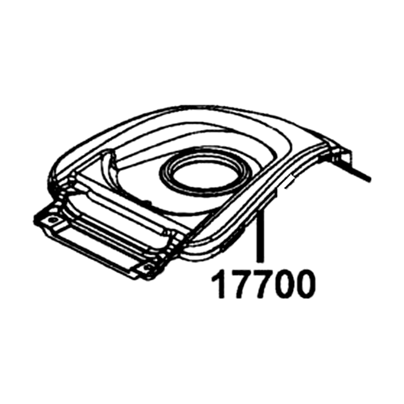 17700-LBA7-900-N1R COVER TANK (Black) — diagram cutout
