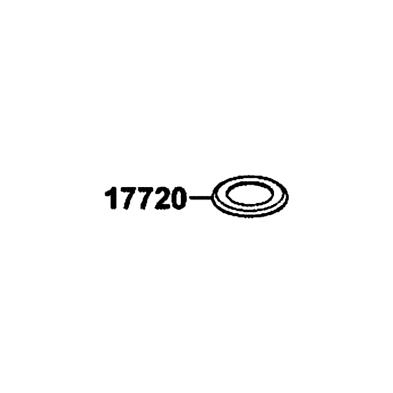 17720-LBD4-900 TRAY FRONT FENDER — diagram cutout