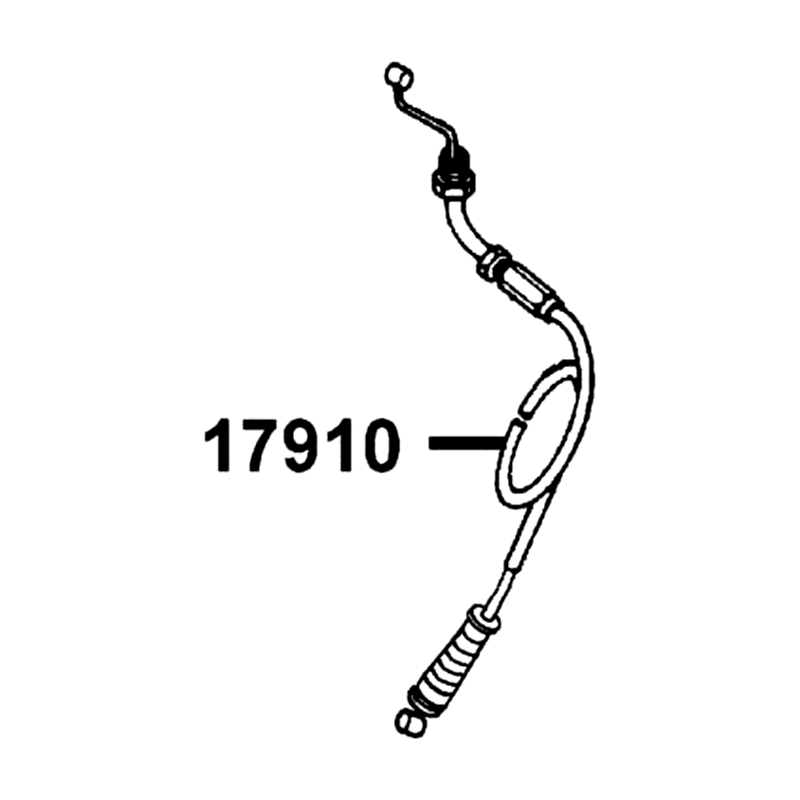 17910-LFA5-E00 CABLE COMP THROT — diagram cutout
