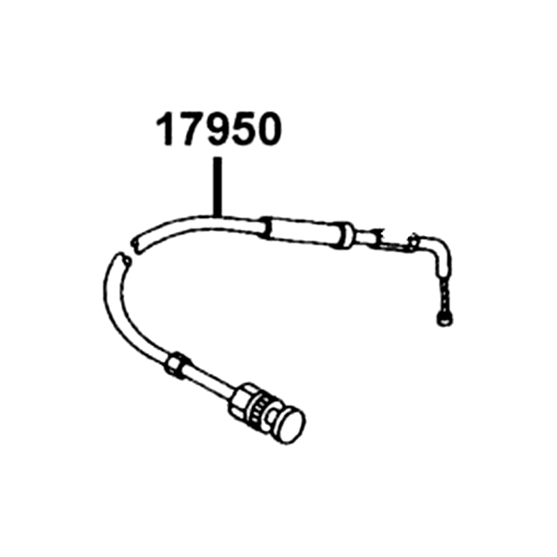 17950-LLB1-900 CABLE COMP CHOKE — diagram cutout