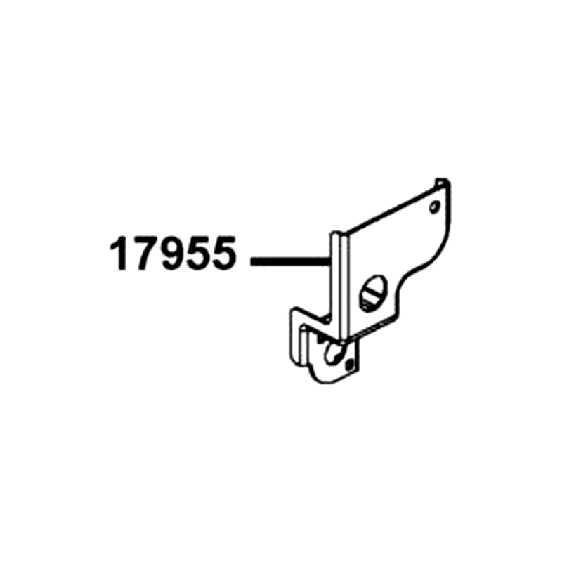 17955-LLB1-900 STAY CHOKE & FUEL COCK — diagram cutout