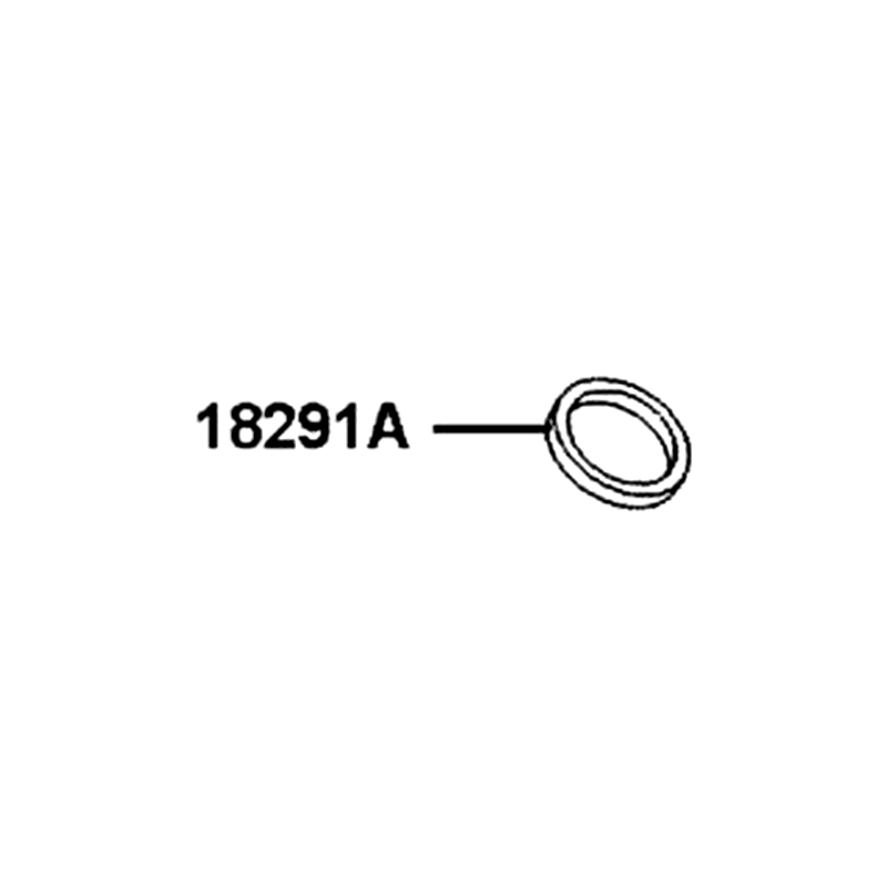 18291-PWB1-910 SEAL EXHAUST PIPE — diagram cutout